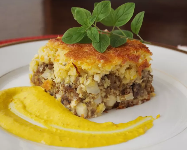 Porción de Pastel de Choclo